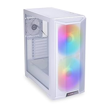 Amazon | LIANLI ミドルタワーケース LANCOOL 215 WHITE E-ATX